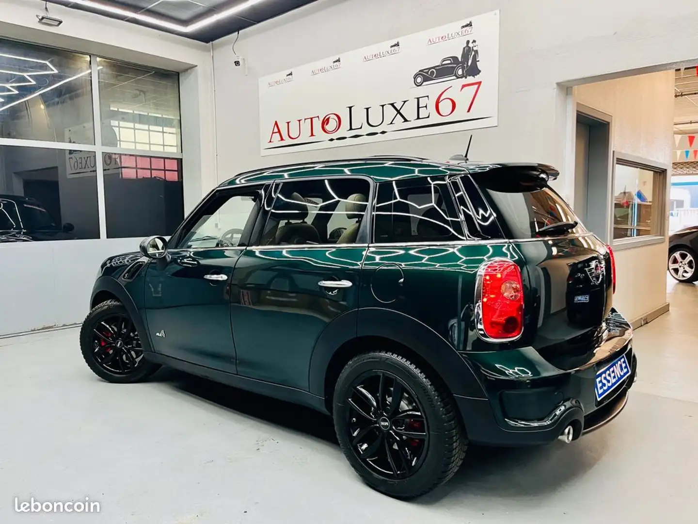 MINI Cooper Countryman Cooper S ALL 184 CH BVA Toit Ouvrant CUIR XENON GP Vert - 2