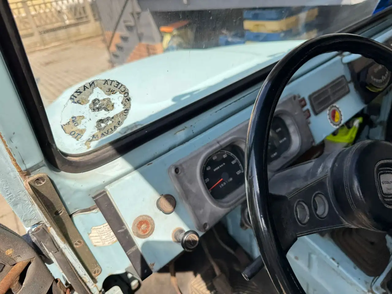 Suzuki LJ 80 MOTORE OK . Carrozzeria da restaurare, foto 8