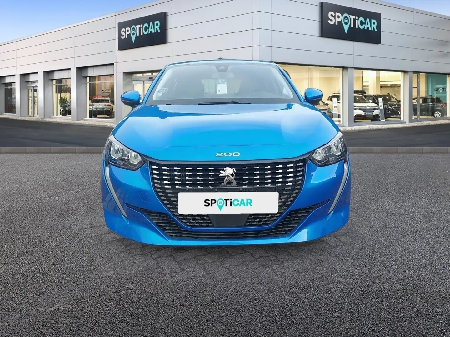 Peugeot 208 Allure Pack 130 EAT8 Navi + Shzg Blau - 2