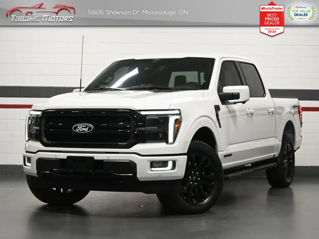 2024 Ford F-150 Lariat No Accident Panoramic Roof 360CAM 3.5H B&O Remote Start