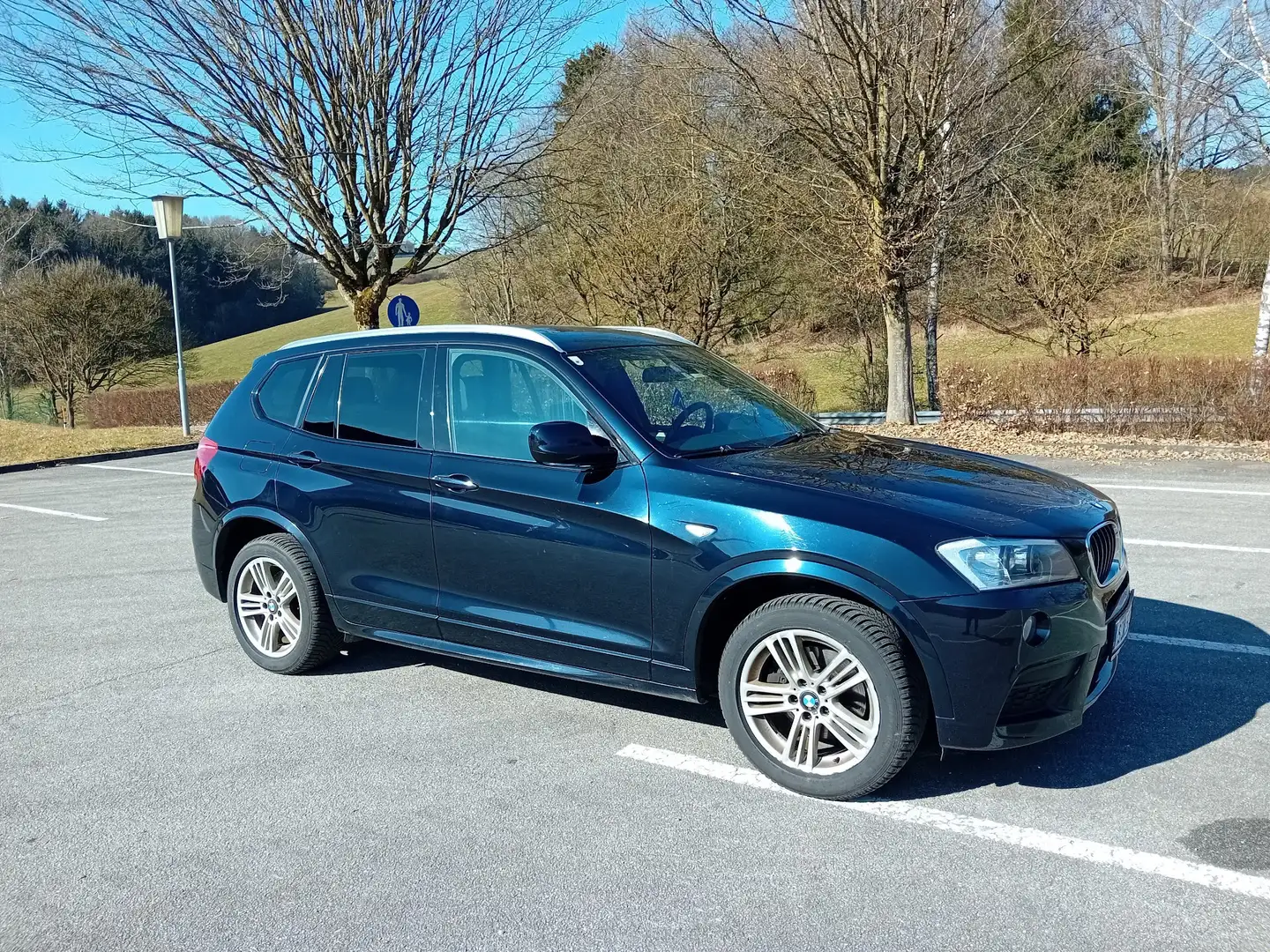 BMW X3 xDrive20d Aut. F25 N47 M-Paket Schwarz - 2