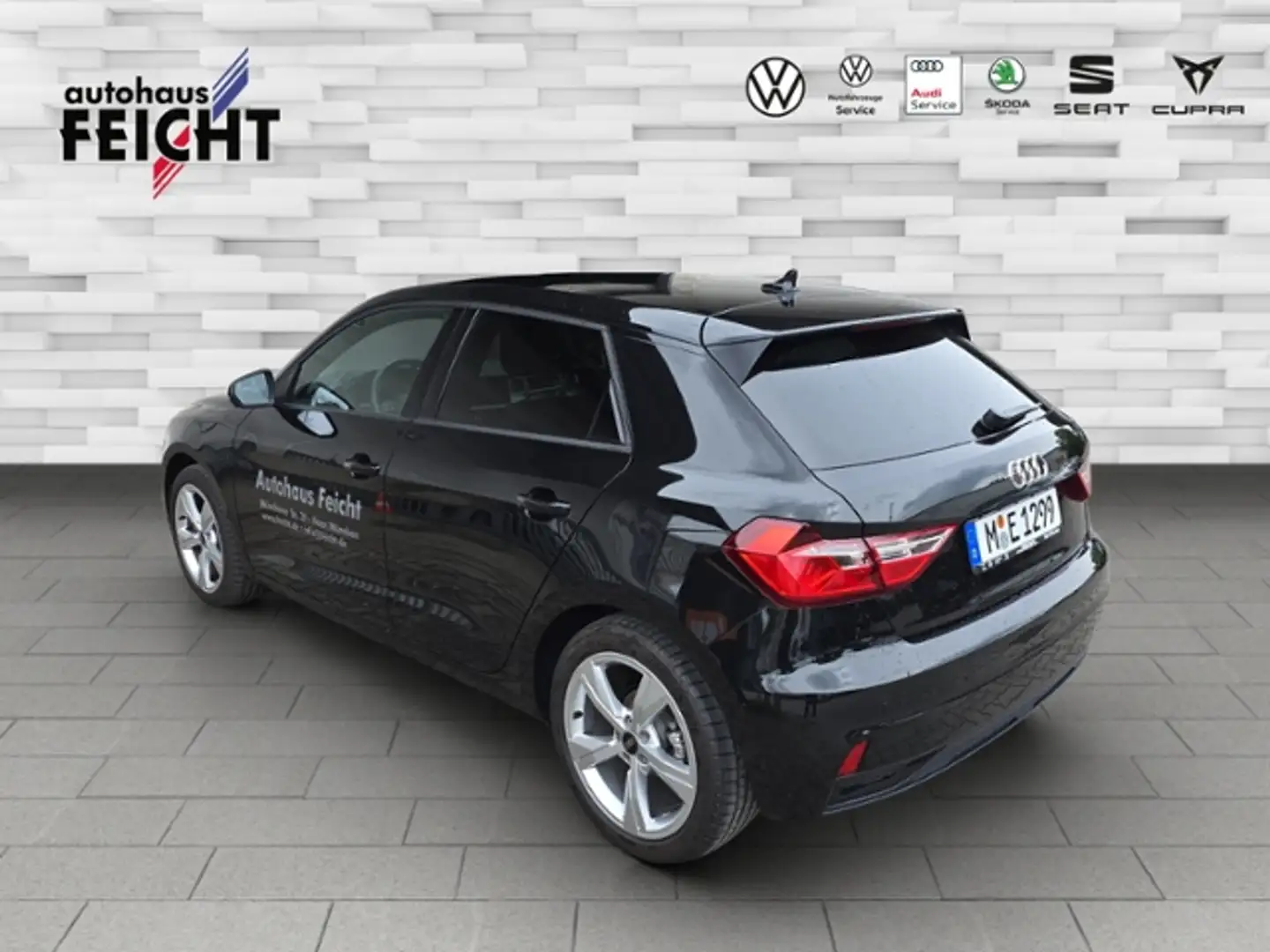 Audi A1 Sportback 30 1.0 TFSI advanced+NAVI+PDC+SITZH Schwarz - 2