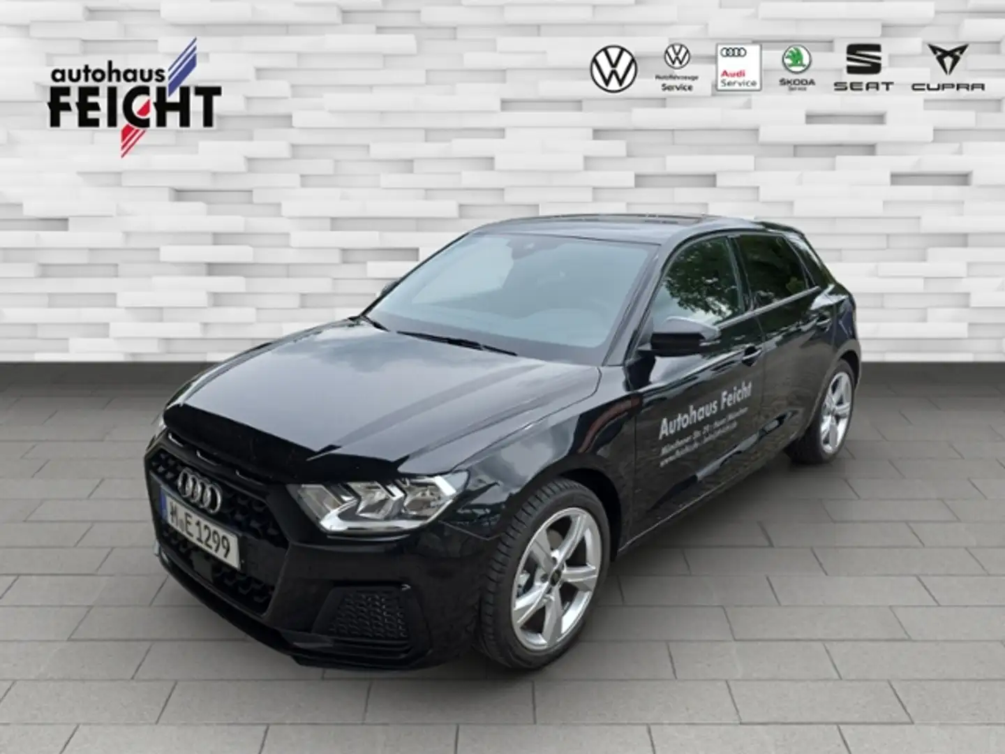 Audi A1 Sportback 30 1.0 TFSI advanced+NAVI+PDC+SITZH Schwarz - 1
