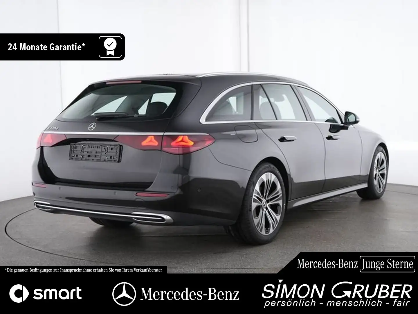 Mercedes-Benz E 220 T d Ava MBUX AHK Pano Kamera Distr DAB 19" Schwarz - 2