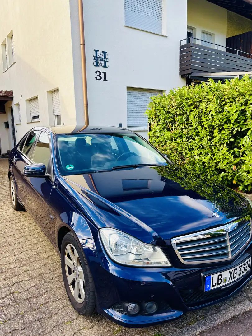 Mercedes-Benz C 200 C 200 CDI BlueEfficiency (204.001) Blau inkl. AHK plava - 1