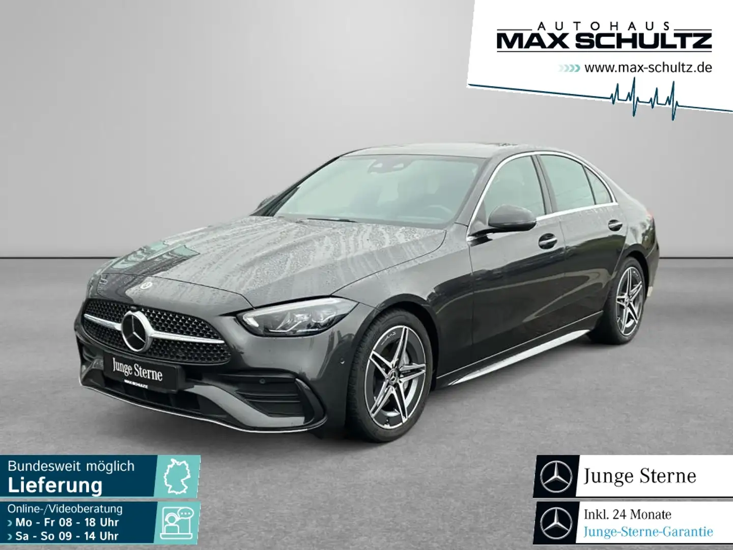 Mercedes-Benz C 220 d AMG*DISTRONIC*LED*AHZV*DAB*KAMERA*DWA* Gris - 1