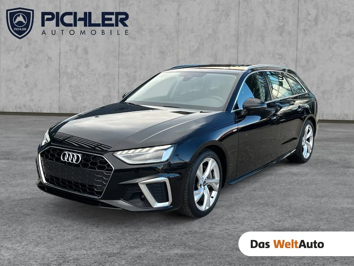 Audi A4 40 TFSI S line Schwarz - 1