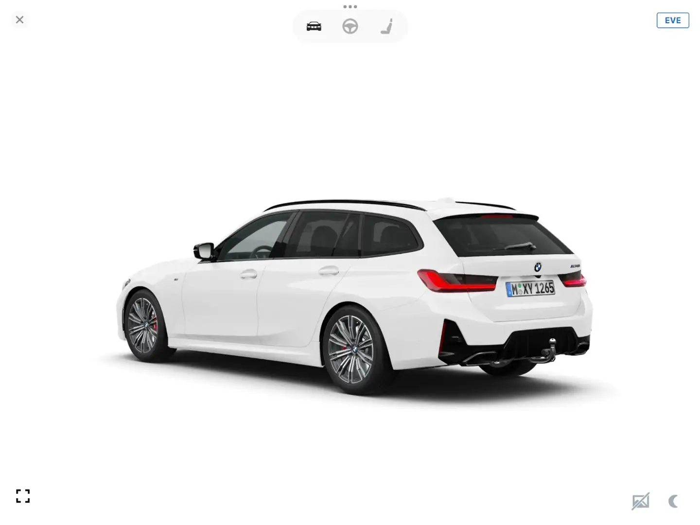 BMW 340 Mi xDrive Tour. NaviProf*AHK*Panorama* Weiß - 2