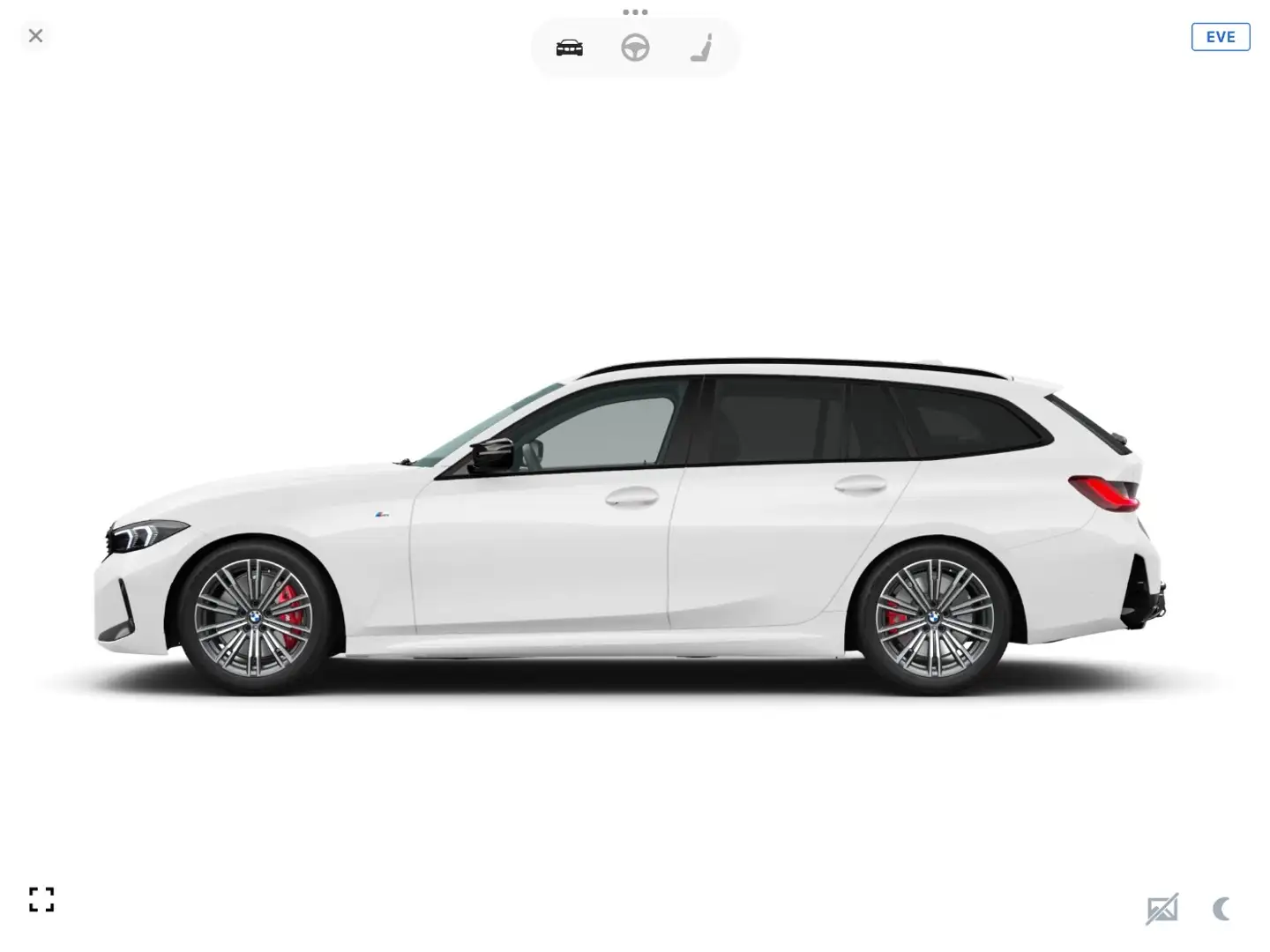 BMW 340 Mi xDrive Tour. NaviProf*AHK*Panorama* Weiß - 1