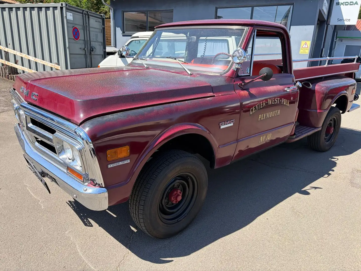 GMC Sonstige K20 Pick Up  FIRETRUCK ALLRAD Rot - 2
