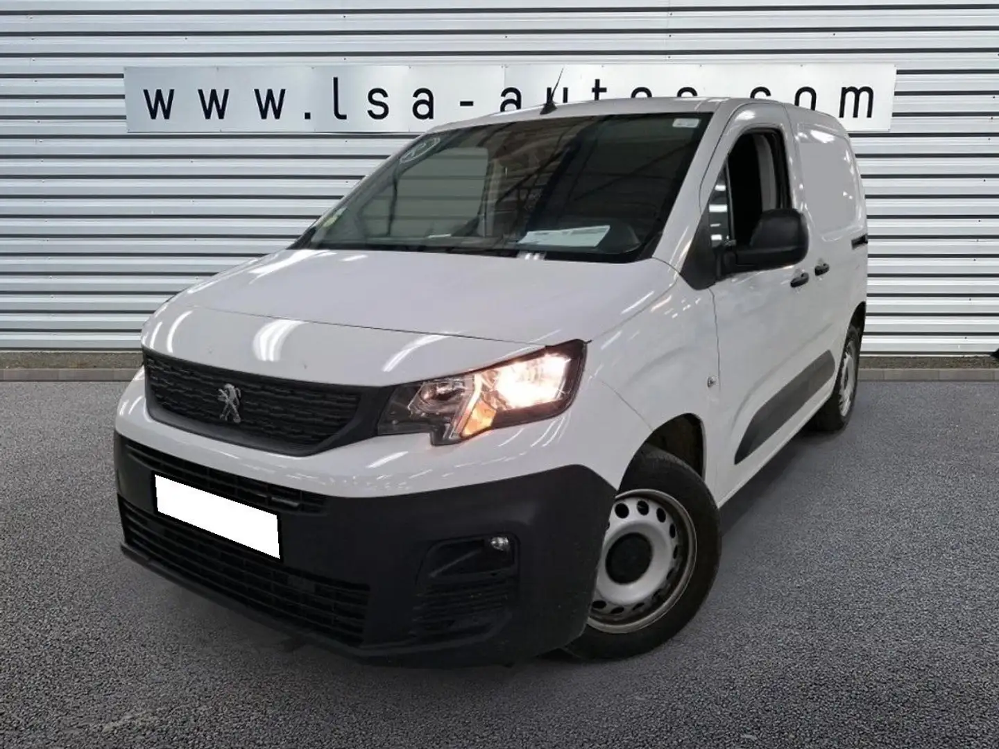 Peugeot Partner 1.5 BlueHDi 130 EAT8 Fourgon Premium Standard 650K Blanc - 1