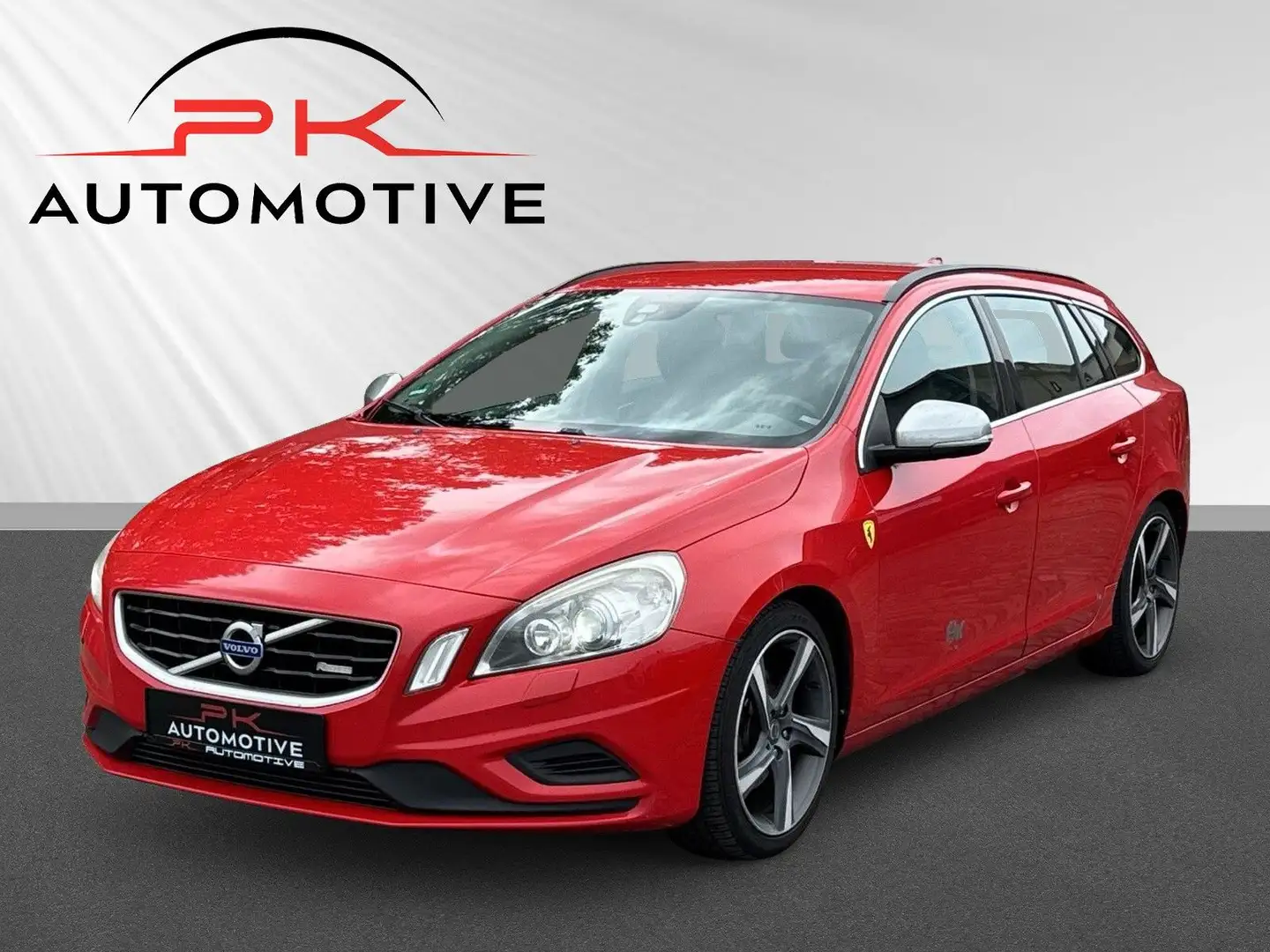 Volvo V60 R-Design 2.0D*NAVI*LEDER*STHZ*PDC*ALU*ZAHNR Rot - 1
