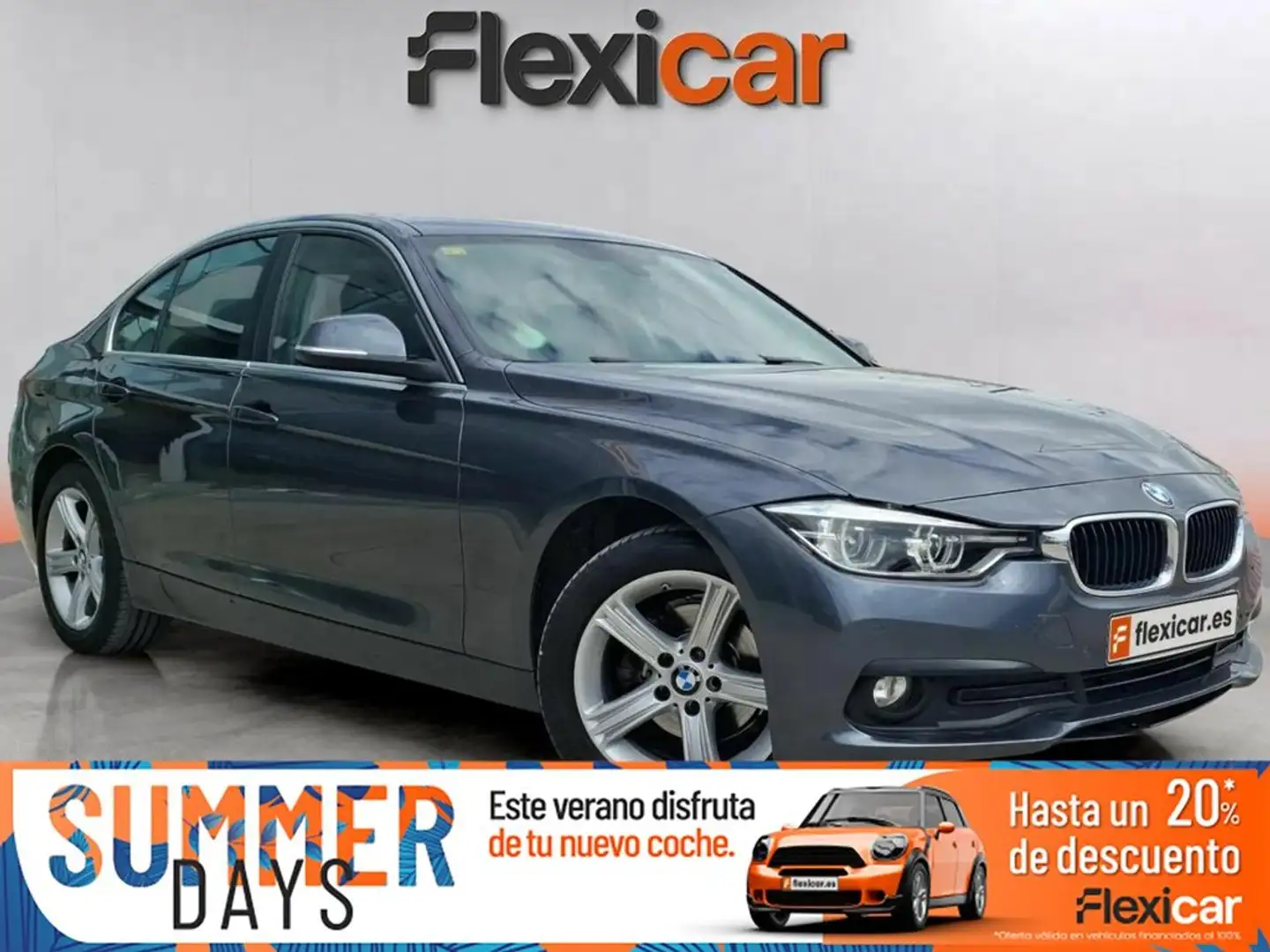 BMW 318 318d Gris - 1