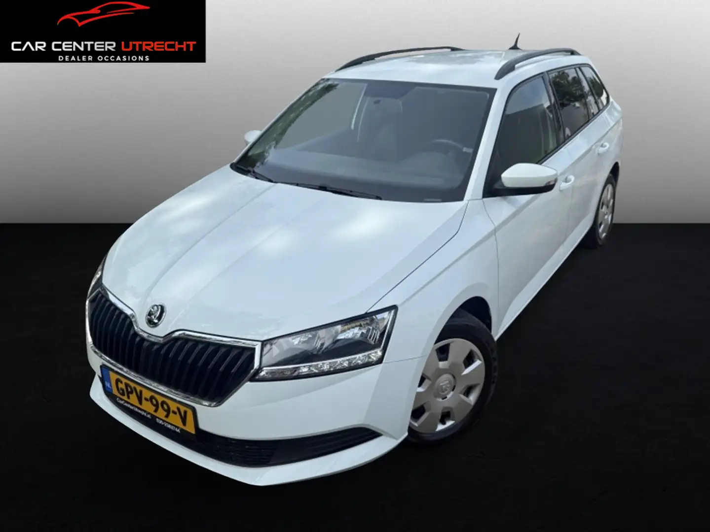 Skoda Fabia Combi 1.0 Active airco start-stop 1e eigenaar Wit - 1