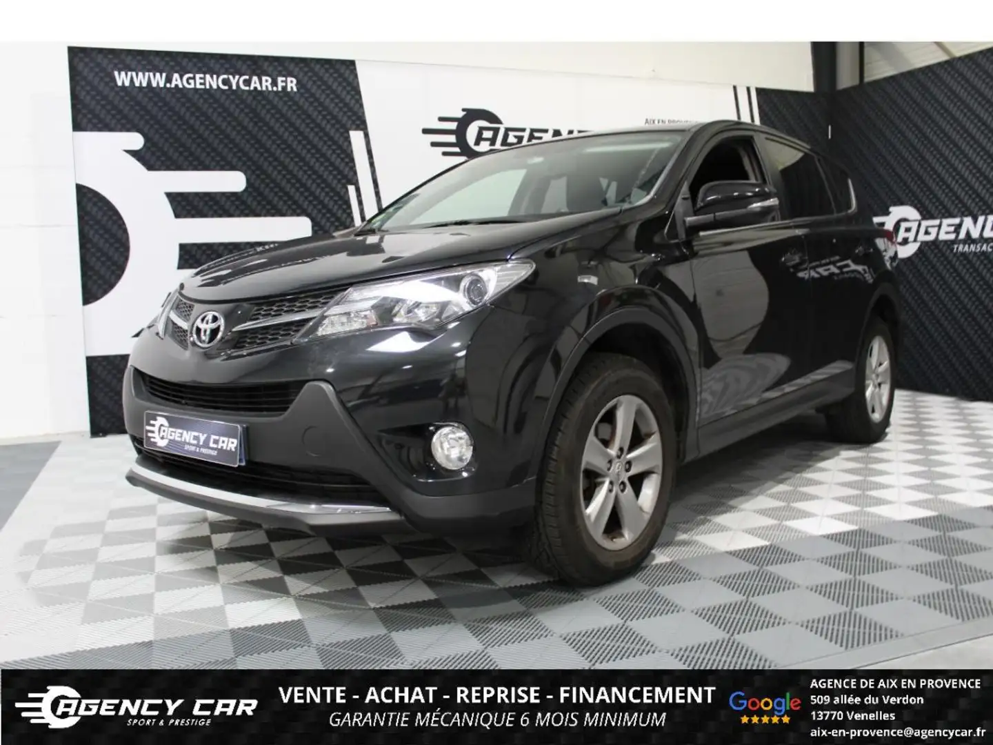 Toyota RAV 4 RAV 4 124 D-4D FAP 4x2 Stop & Start Life - SUIVI - CAMERA DE RECUL - GARANTIE Schwarz - 1