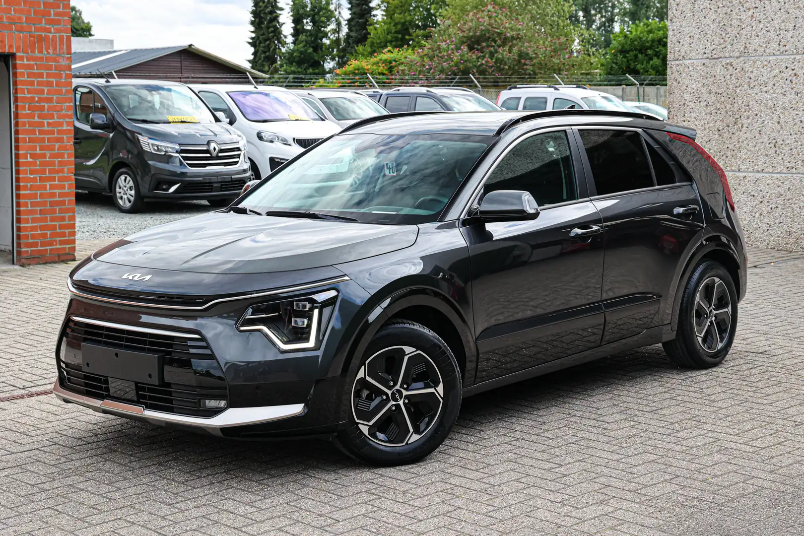 Kia Niro SCHUIFDAK*STUUR+ZTLVERWARMING*ELECT-KOFFER*CAMERA* Gri - 1