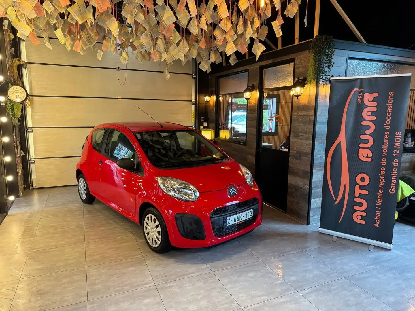 Citroen C1 1.0i *CARNET / 1ER PROP / MOTEUR TOYOTA / GARANTIE Rood - 1