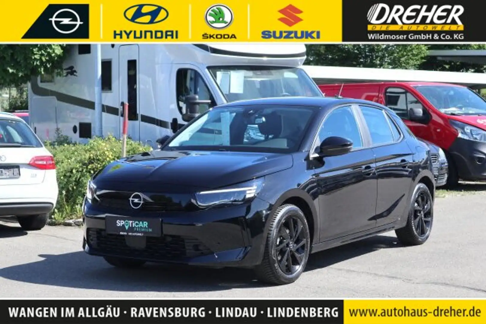Opel Corsa Corsa F 1.2 Klima/Sitzhzg./MF-Lenkrad/Kamera Noir - 1