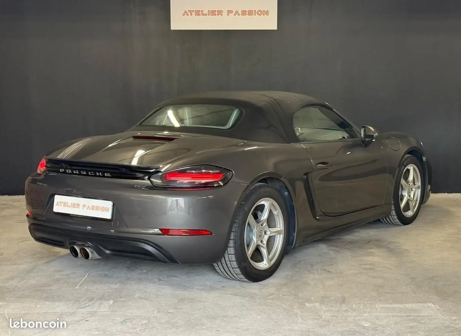 Porsche 718 Boxster (982) PDK 2.0 300 Chrono PDLS+ Szürke - 2