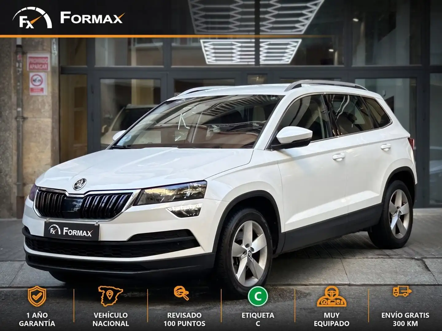 Skoda Karoq 2.0TDI AdBlue Ambition 4x4 DSG 110kW Blanco - 1