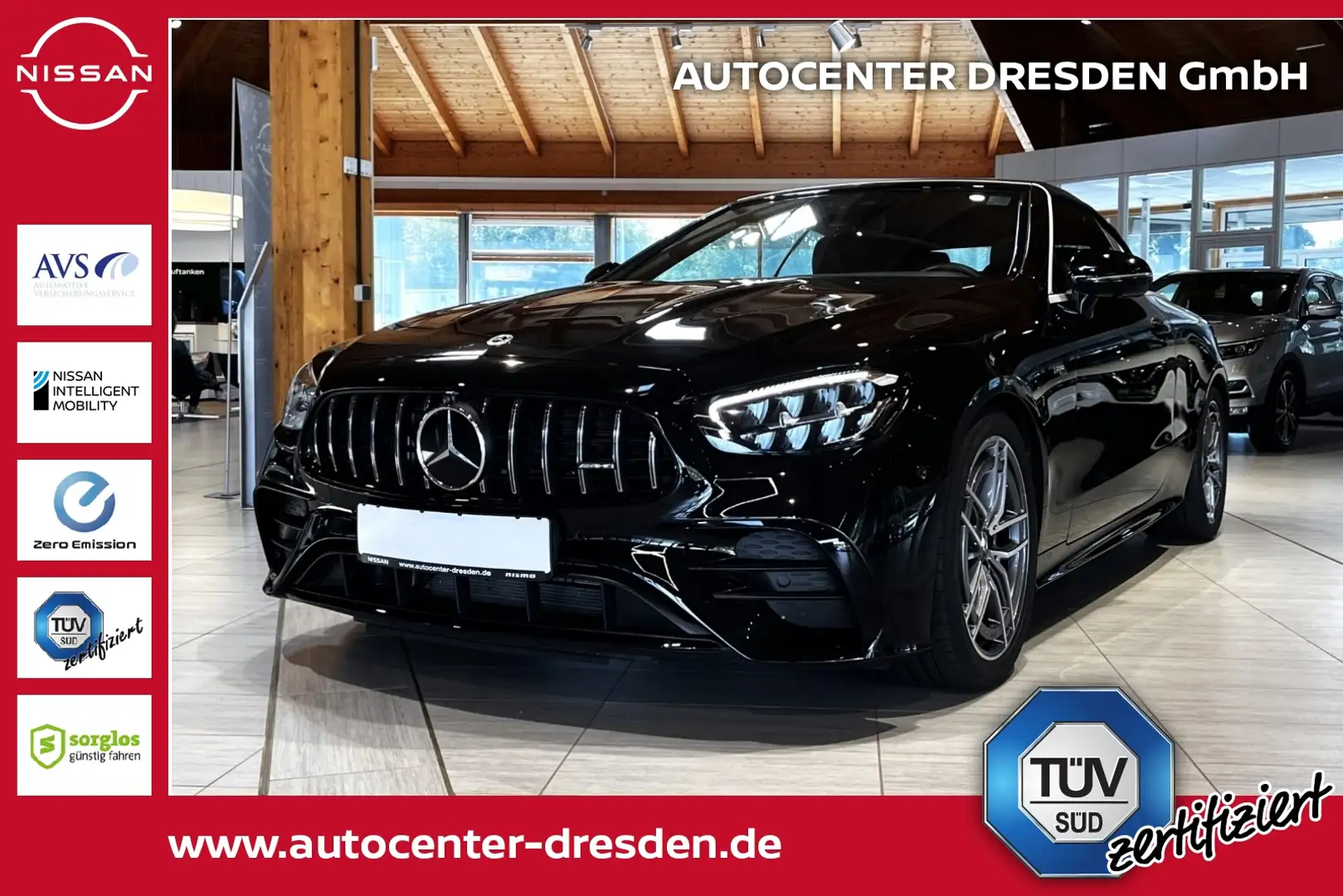 Mercedes-Benz E 53 AMG 4Matic+ Cabrio WKR&SKR  Burmeister Noir - 1