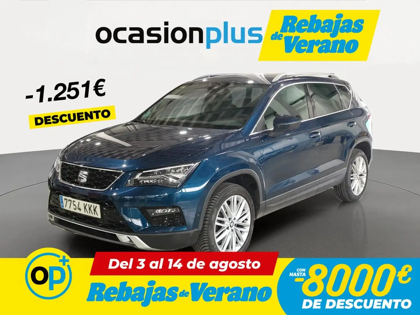 SEAT Ateca 1.4 EcoTSI S&S Xcellence Azul - 1