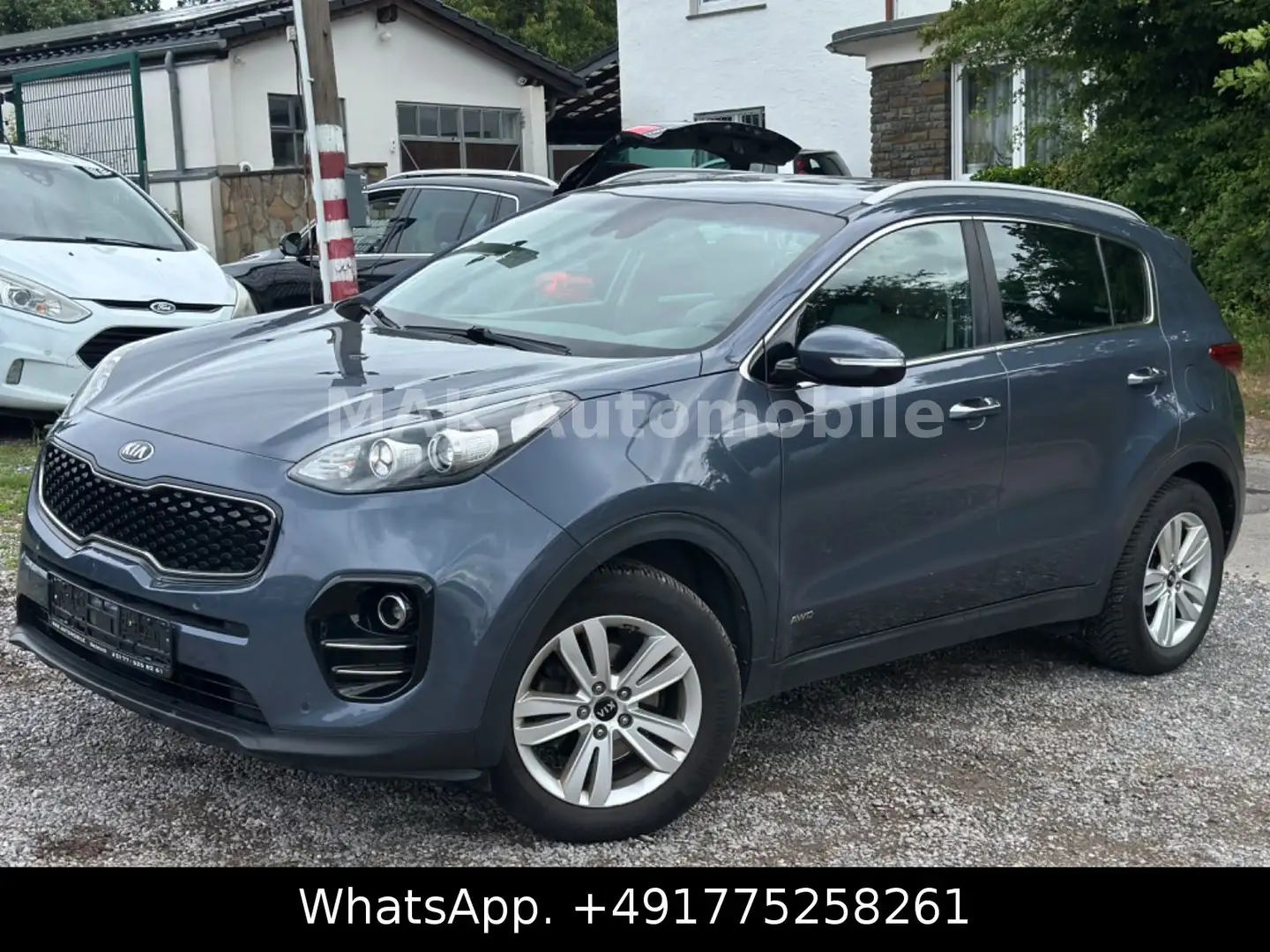 Kia Sportage Spirit 4WD Navi,Leder,Kam,Euro6 Blu/Azzurro - 1