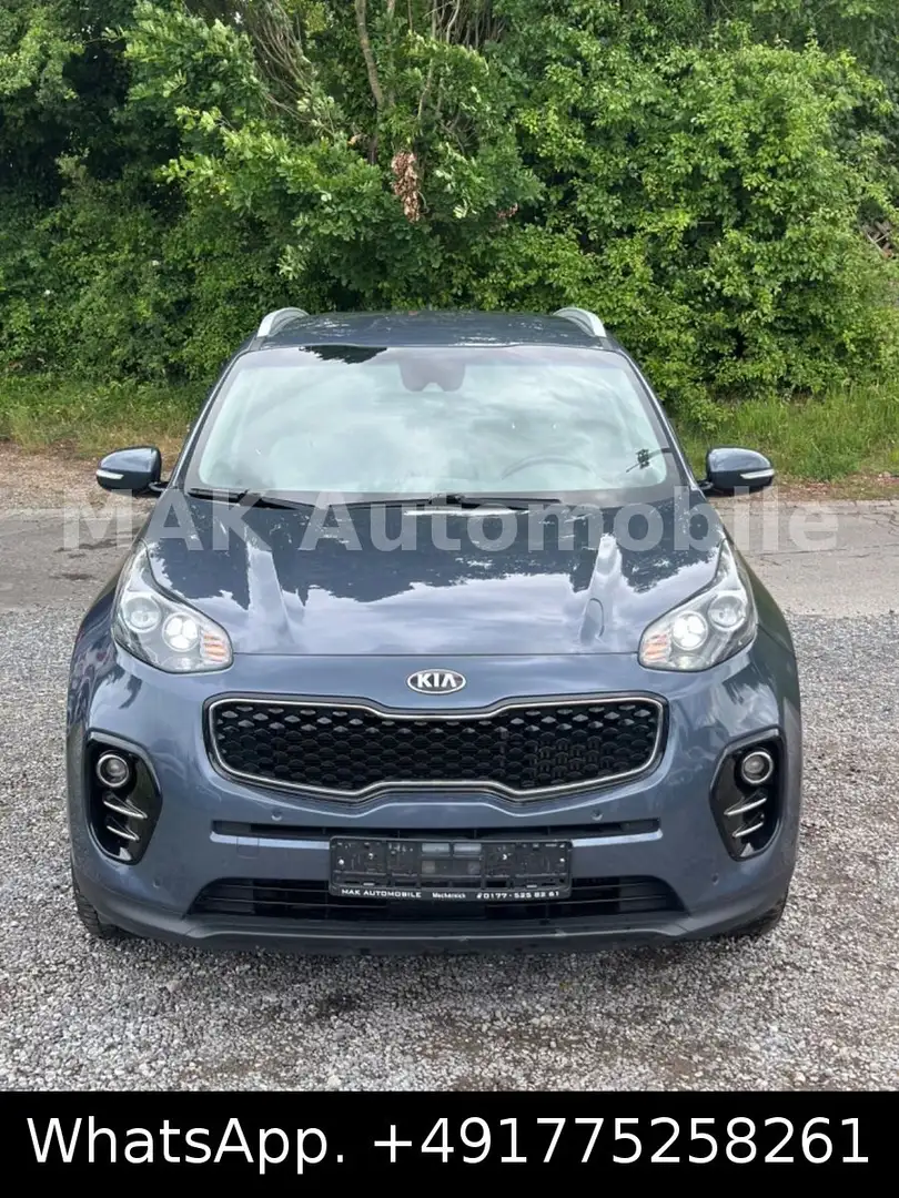 Kia Sportage Spirit 4WD Navi,Leder,Kam,Euro6 Blu/Azzurro - 2
