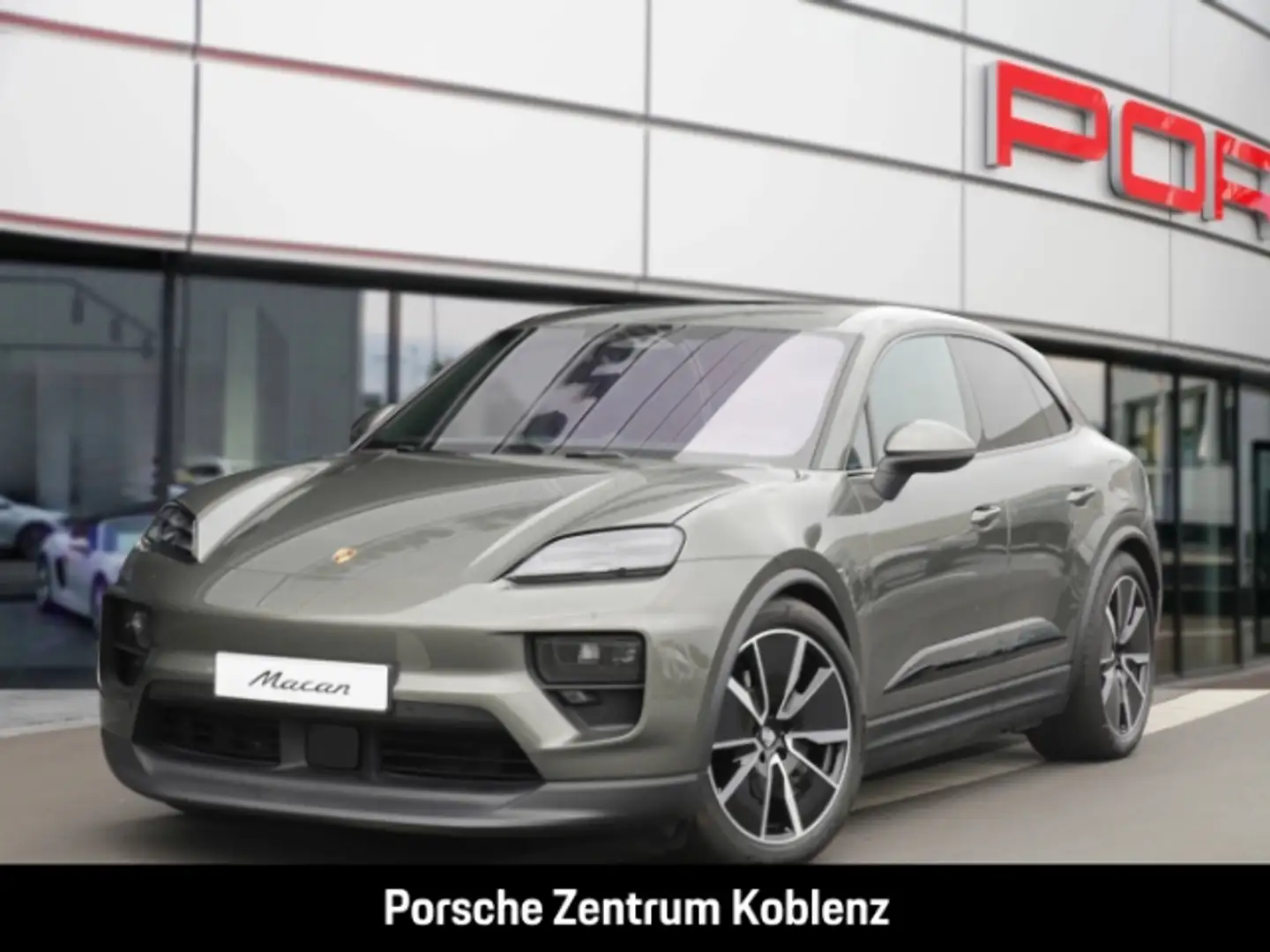 Porsche Macan 4 Grün - 1
