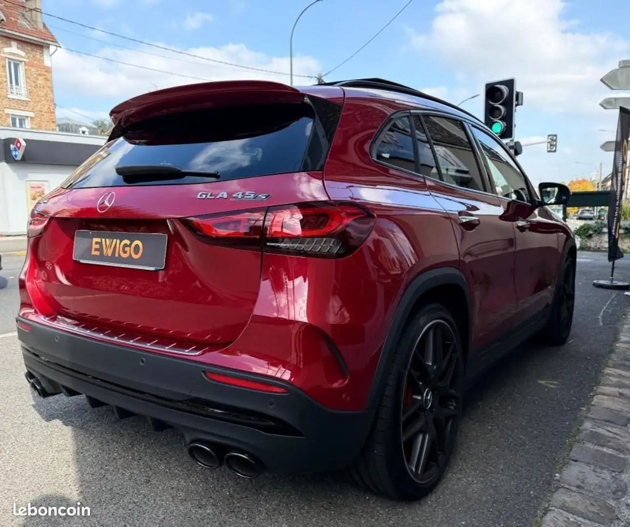 Mercedes-Benz GLA 45 AMG Classe Mercedes 45 S AMG 421Ch 4MATIC%2B PPF XPEL CERAMIQUE ORIGINE FR Rosso - 2