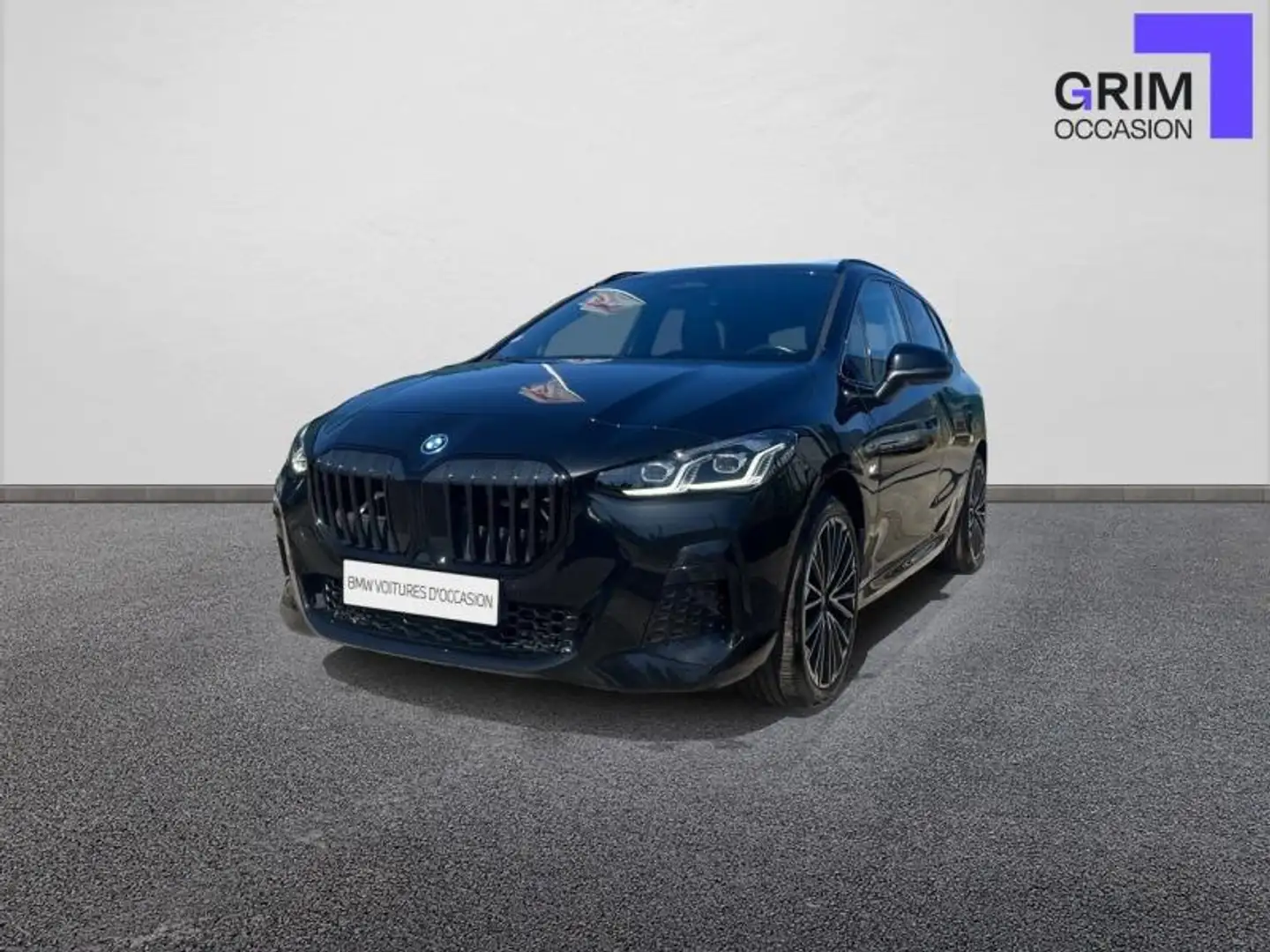 BMW 225 Tourer 225e xDrive 245 ch DKG7 M Sport Zwart - 1