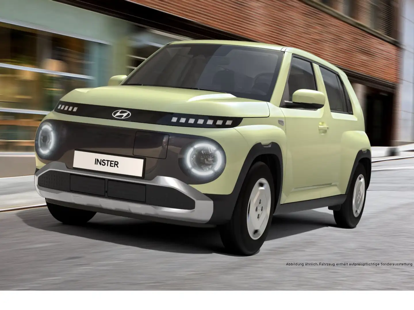 Hyundai Inster INSTER Elektro Select 49 kWh Navi CarPlay Jaune - 1