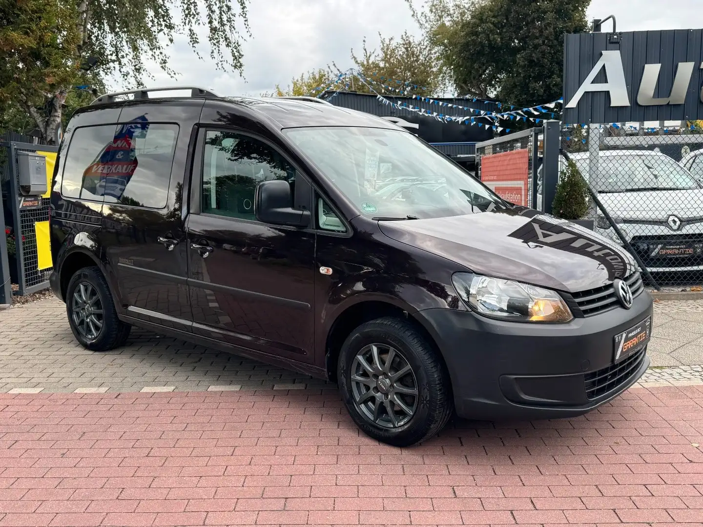 Volkswagen Caddy 1.6 Roncalli BiFuel LPG*DAB*Klima*Kam*Temp Schwarz - 1