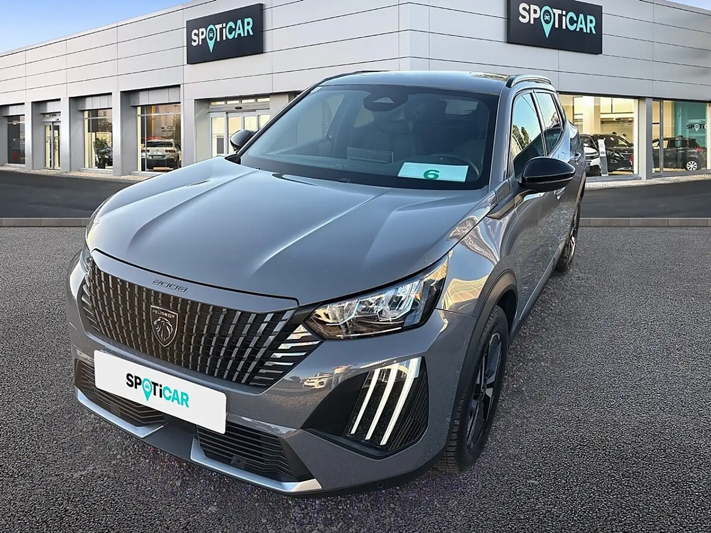 Peugeot 2008 Hybrid 145 e-DCS6 Allure Grau - 1