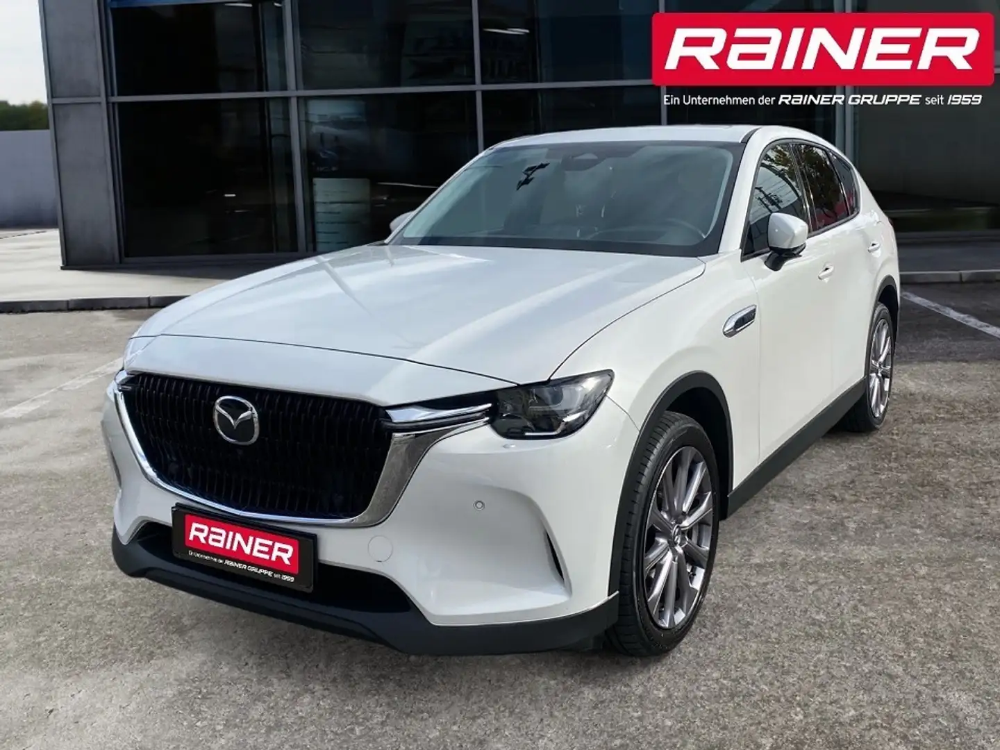 Mazda CX-60 2.5L e-SKYACTIV PHEV AWD EXCLUSIVE Aut. Weiß - 1