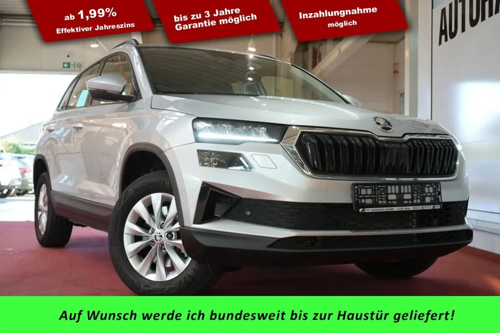 Skoda Karoq 1.5 TSI Selection*LED*Virtual*AHK*Kamera* Zilver - 1