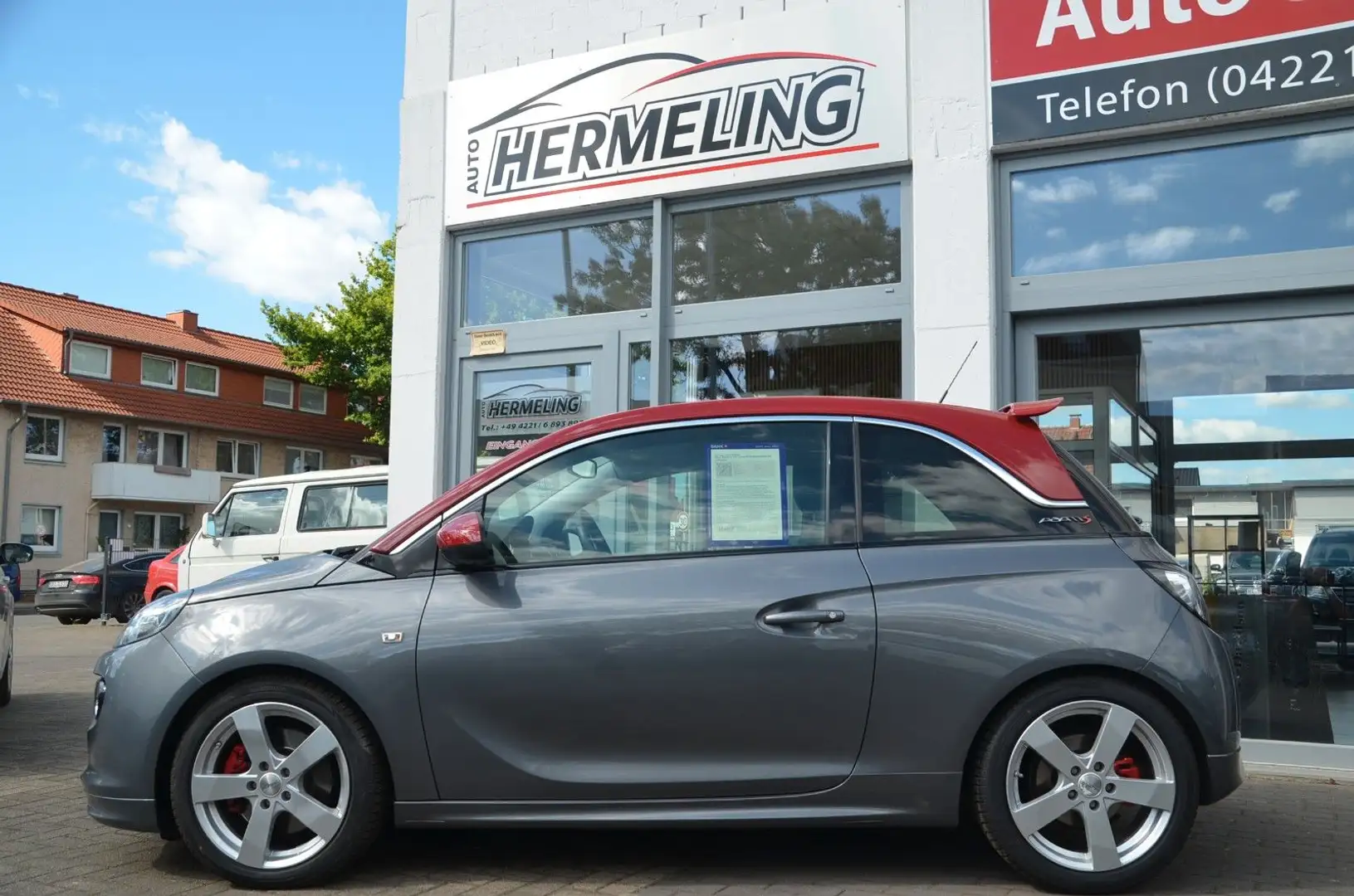 Opel Adam S 1.4 Turbo PANO|SHZ|DAB|18"|Allwetter Grau - 1