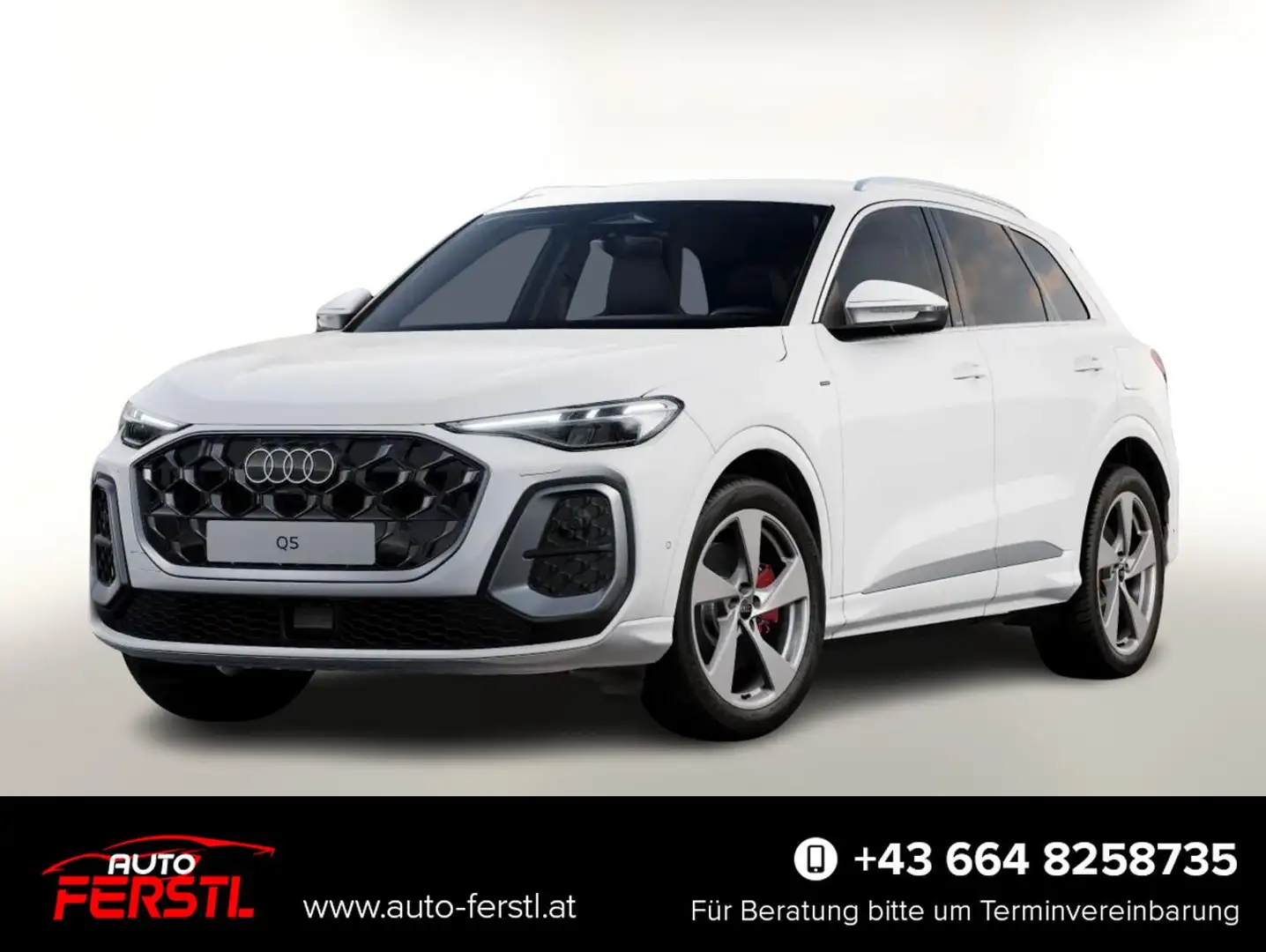 Audi Q5 S line e-hybrid 2xS Tech PrivG 20Z ACC LED+ Kam... Weiß - 1