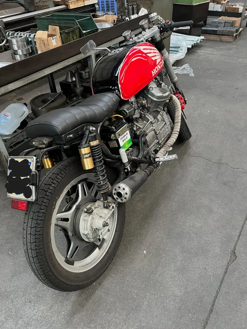 Honda CX 500 Roşu - 2