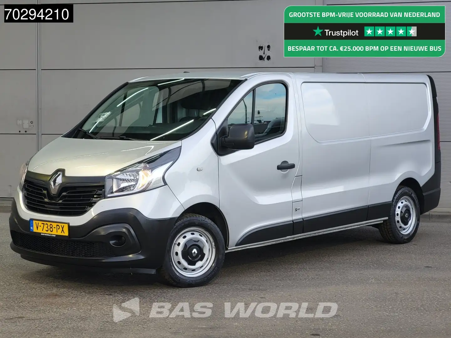 Renault Trafic 125PK ENGINE PROBLEM! L2 Airco Cruise Trekhaak L2H Argent - 1