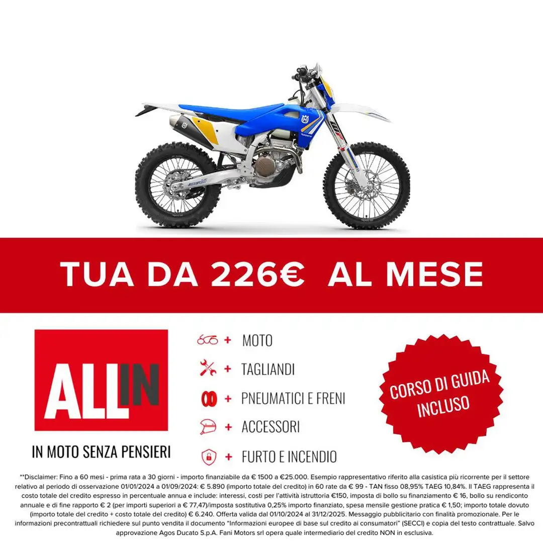 Husqvarna FE 350 FE 350 HERITAGE MY 2025 Alb - 2
