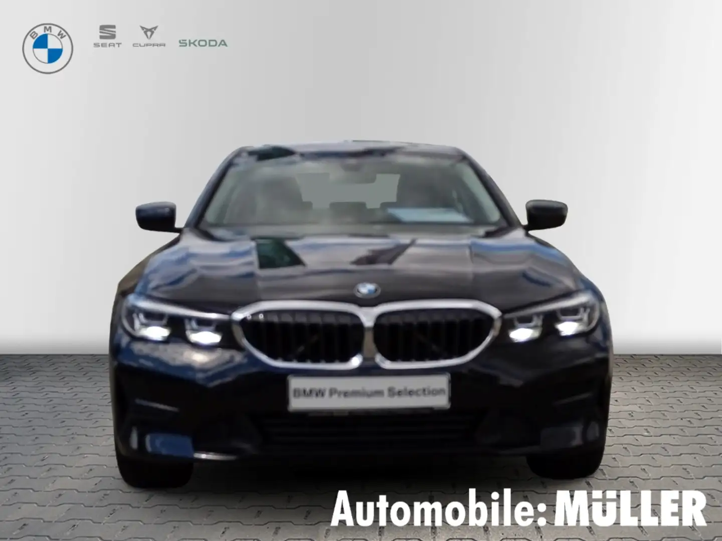 BMW 320 i xDrive Lim.+NAVI+KEYLESS+PDC+KOMMUNIKATIONSPAKET Schwarz - 2