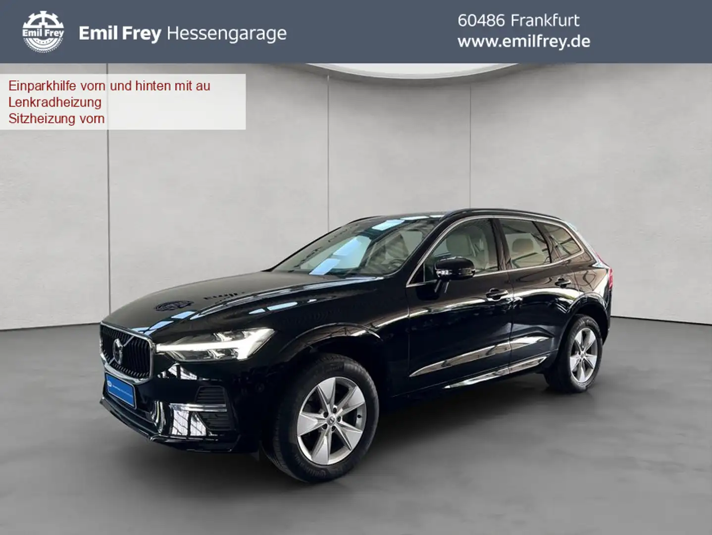 Volvo XC60 XC60 B5 AWD Momentum-Pro Aut Vollleder Navi LED Negro - 1