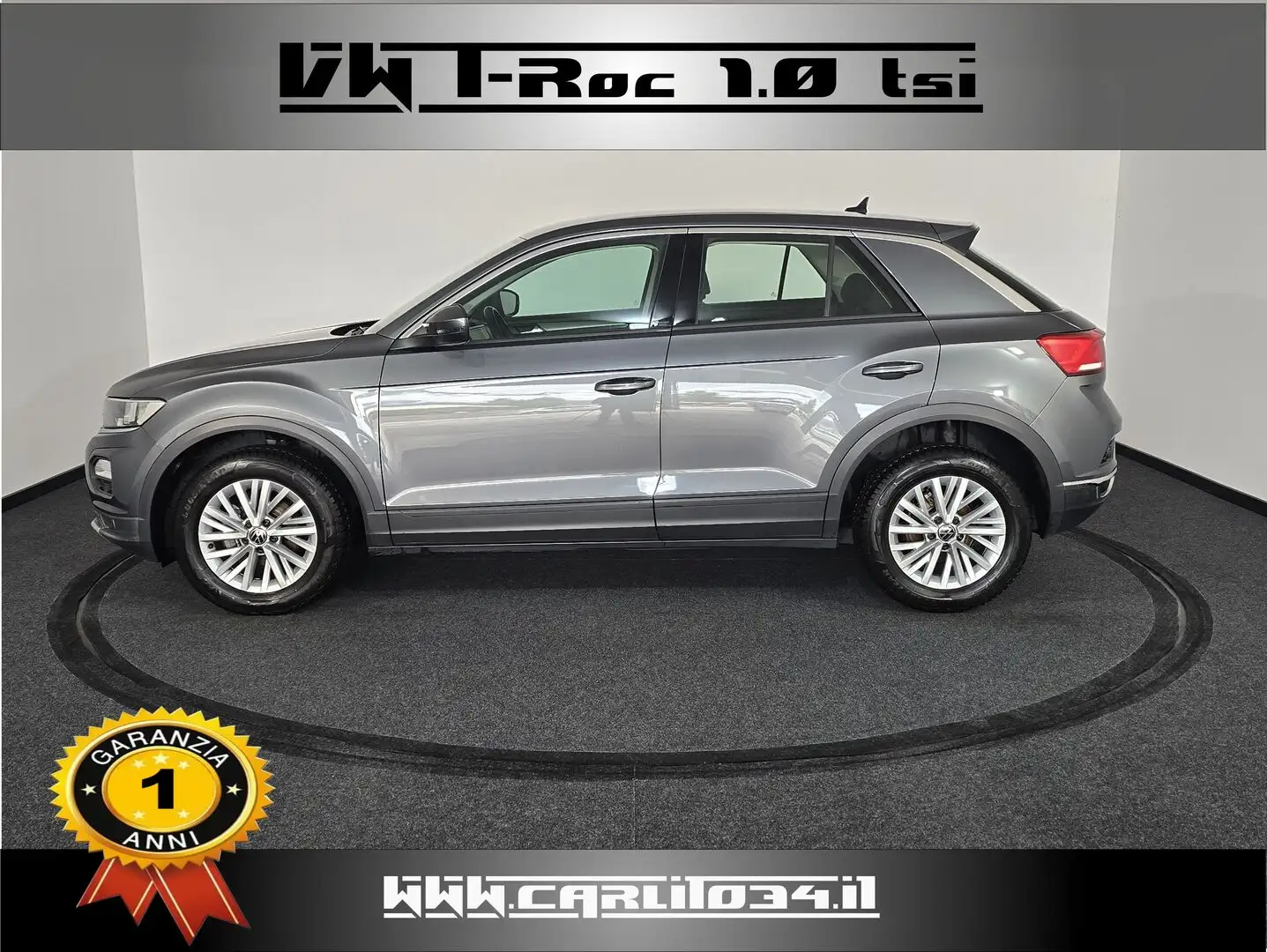 Volkswagen T-Roc 1.0 tsi Business 110cv Gris - 2