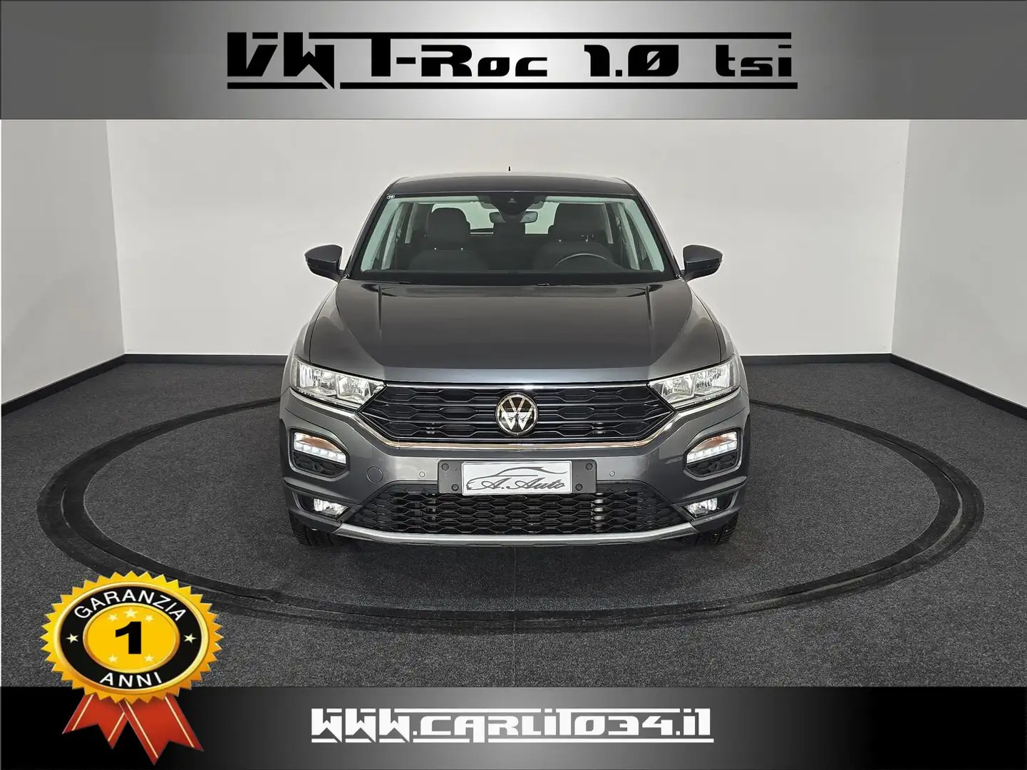 Volkswagen T-Roc 1.0 tsi Business 110cv Gris - 1