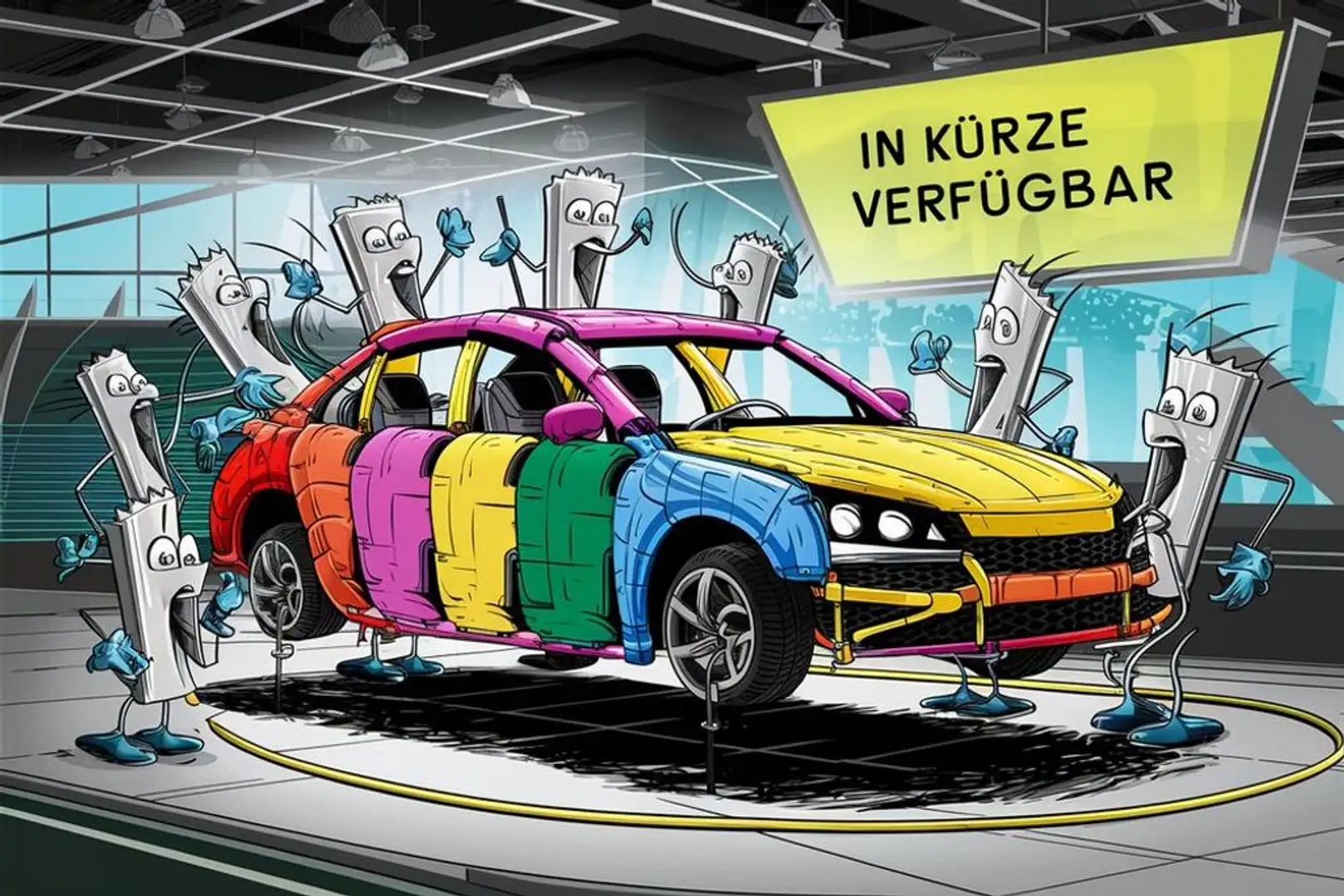 Citroen C3 e-44kWh *SPUR*VKZ*RFK*3D.NAVI* Schwarz - 1