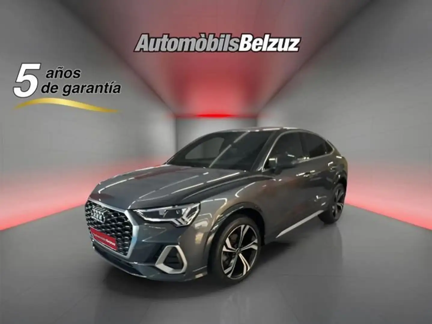 Audi Q3 Sportback 35 TDI S line S tronic Gris - 1