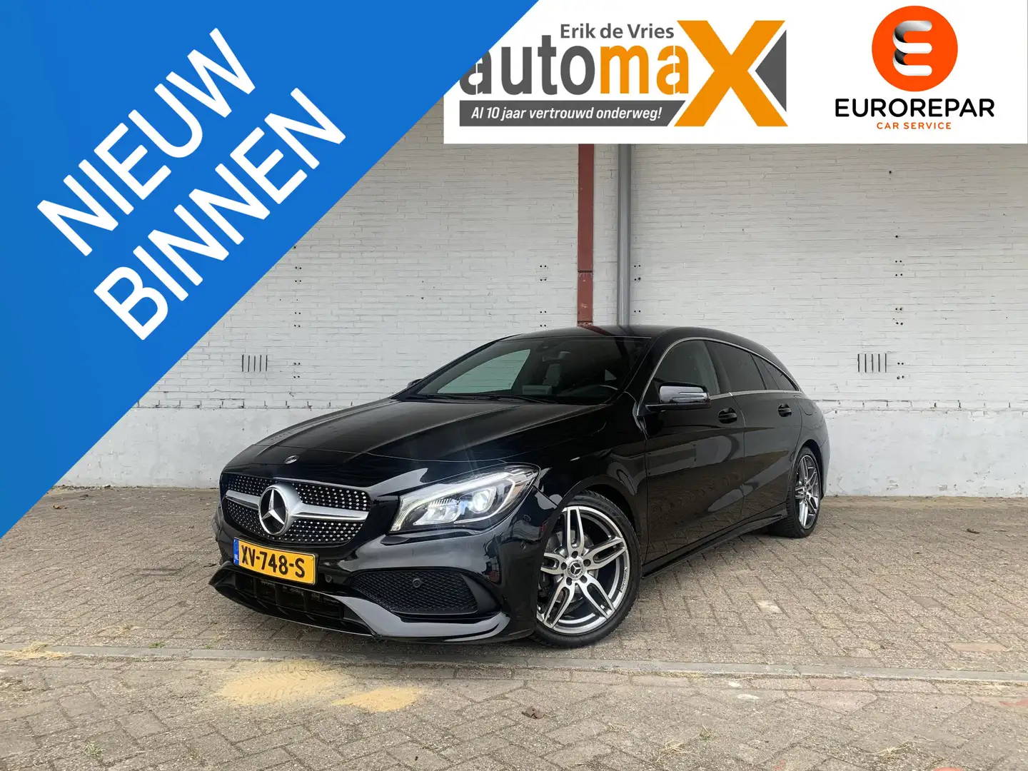 Mercedes-Benz CLA 180 Shooting Brake |Rijklaar!|AMG!|NAP!| Zwart - 1
