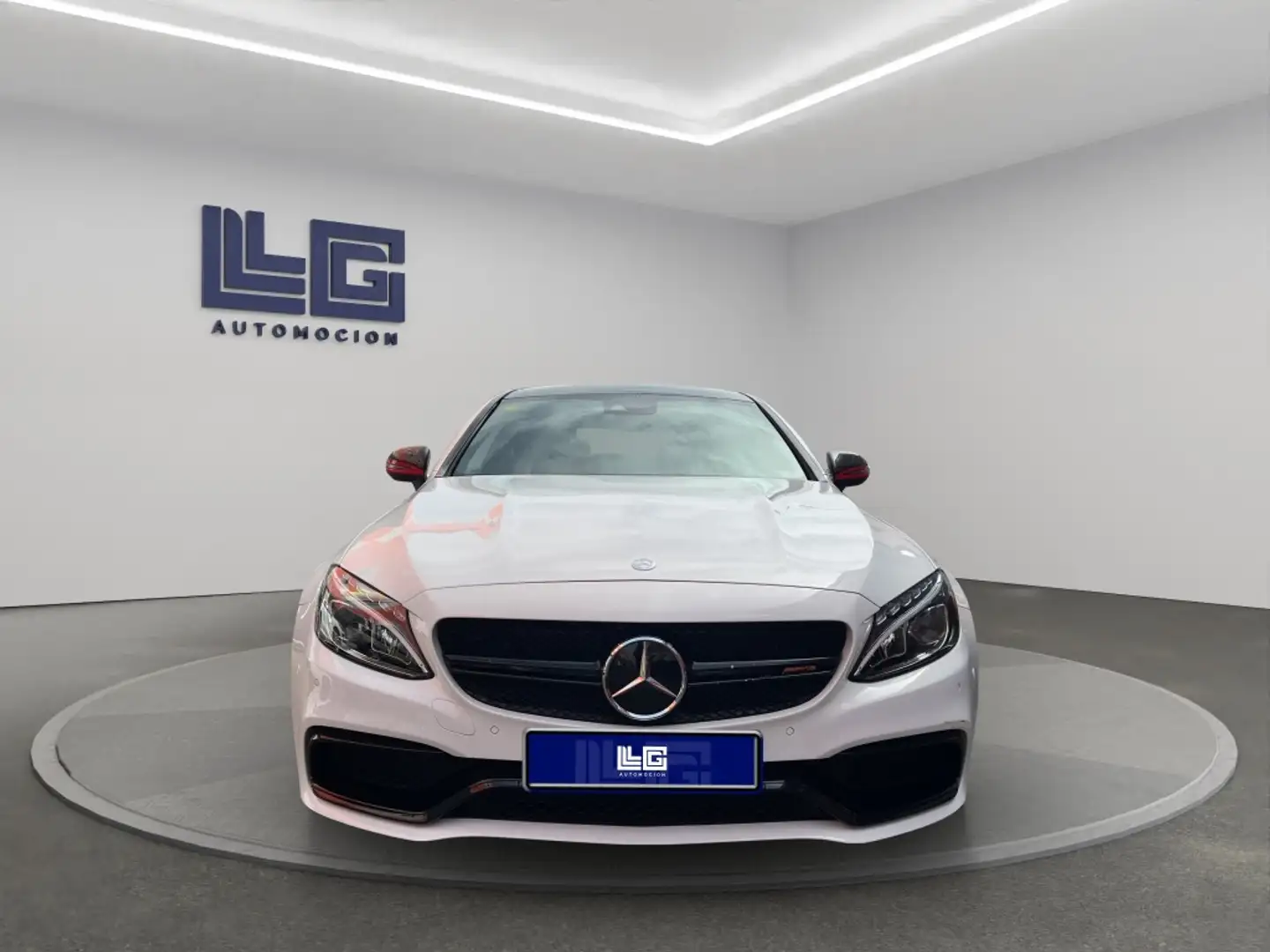 Mercedes-Benz C 63 AMG Coupé S 7G Plus Blanc - 2