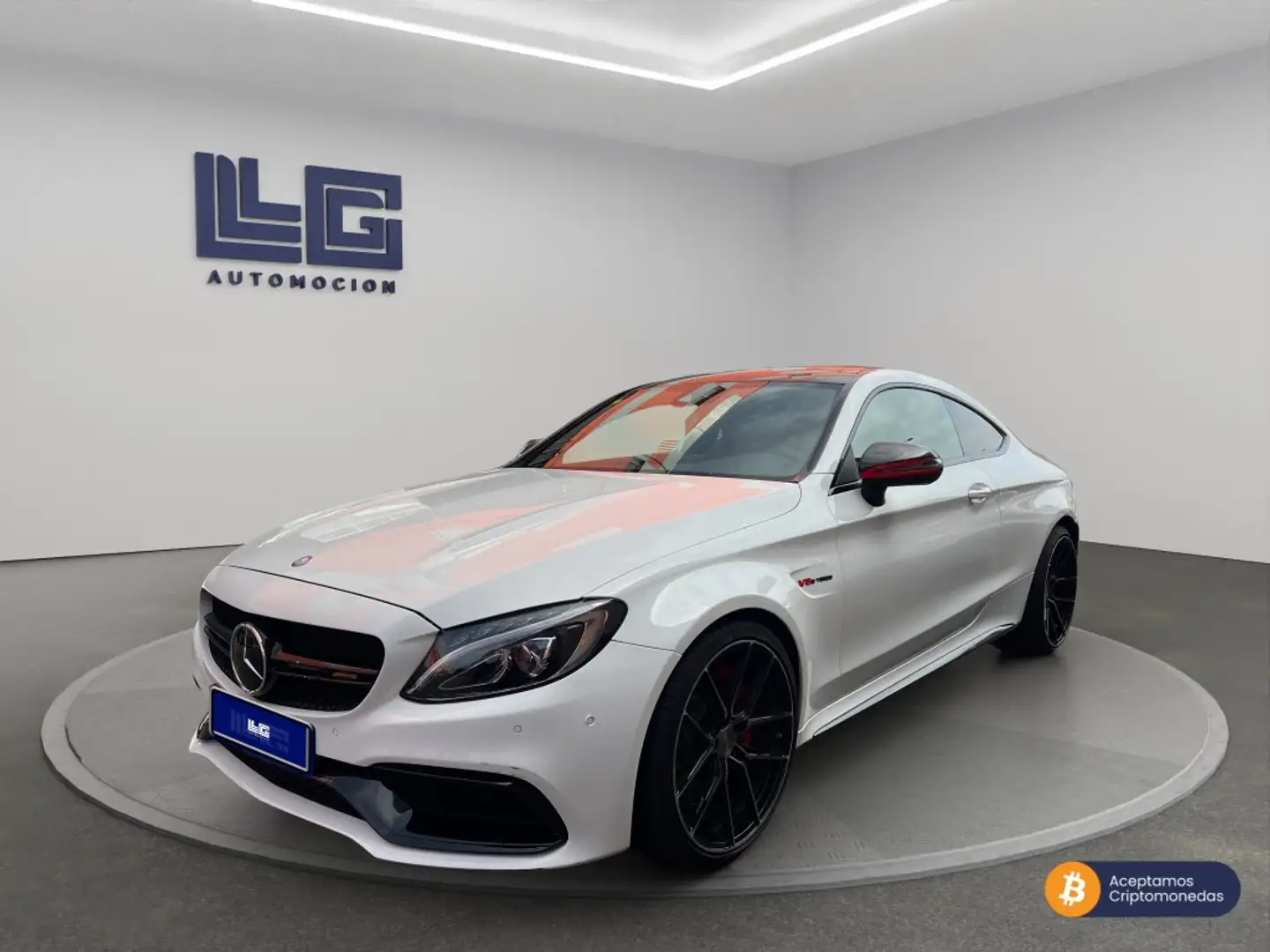 Mercedes-Benz C 63 AMG Coupé S 7G Plus Blanc - 1
